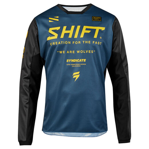 Мотоджерси Shift White Muse Jersey синее S (21723-007-S) pitbikemarket.ru