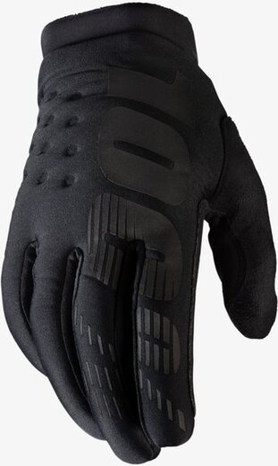 Мотоперчатки 100% Brisker Glove Black/Grey XXL (10016-057-14) pitbikemarket.ru