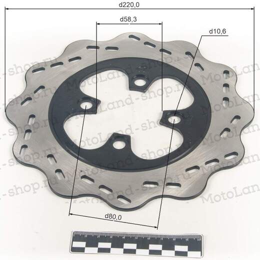 Диск тормозной задний CRF 250/KAYO K1/BSE J1/J2 pitbikemarket.ru