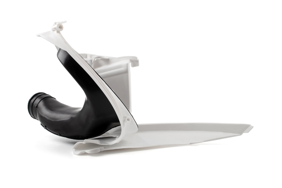 Корпус воздушного фильтра с патрубком белый BRZ X5 /Kayo K1/ Rockot R5F-R5F/ Progasi Race Max pitbikemarket.ru