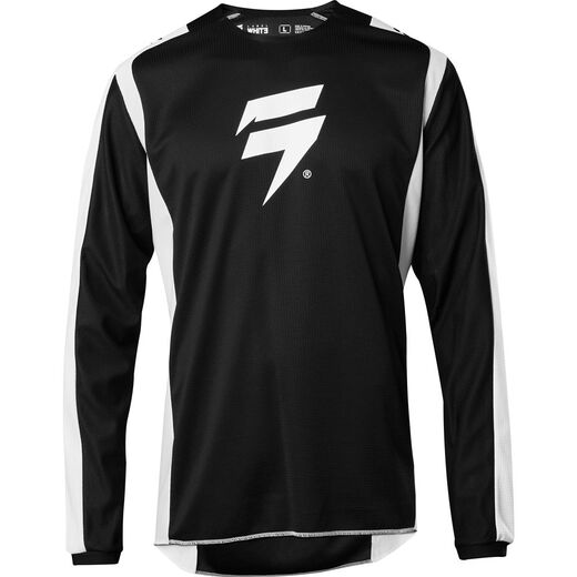 Мотоджерси Shift Whit3 Label Race 2 Jersey черное / белое L (24402-018-L) pitbikemarket.ru