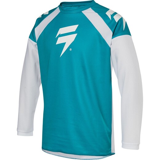 Мотоджерси подростковая Shift Whit3 Race 1 Youth Jersey зеленое M (23469-004-M) pitbikemarket.ru