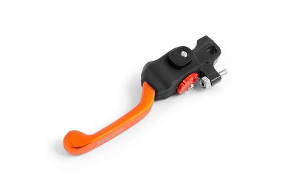 Рычаг тормоза для мотоцикла Kayo T4,T6,K6/BSE/Avantis/BRZ x5m-x6s(a) регулируемый, складной 360град. OTOM оранжевый pitbikemarket.ru