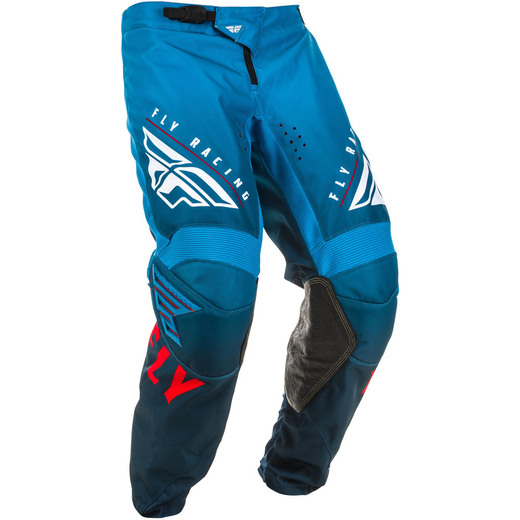 Брюки для мотокросса FLY RACING KINETIC K220 синие/белые/красные (2020) 20 pitbikemarket.ru