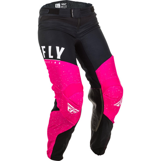 Брюки для мотокросса женские FLY RACING WOMEN'S LITE розовые/черные (2020) 24 pitbikemarket.ru