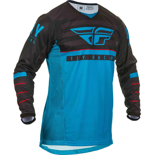 Футболка для мотокросса FLY RACING KINETIC K120 синяя/черная/красная (2020)  M pitbikemarket.ru