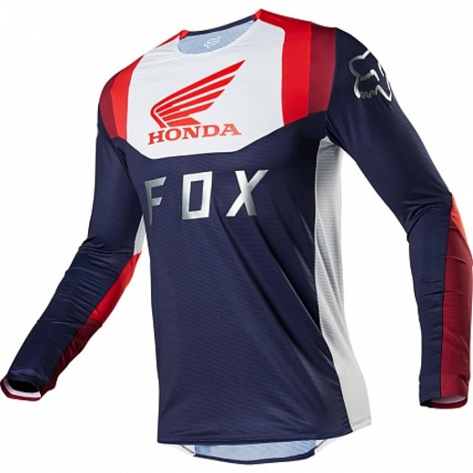 Мотоджерси Fox Flexair Honda Jersey синее / красное M (23912-248-M) pitbikemarket.ru