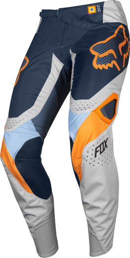 Брюки для мотокросса FOX 360 Murc Youth серые/синие/оранжевые (юниорские) 26 pitbikemarket.ru