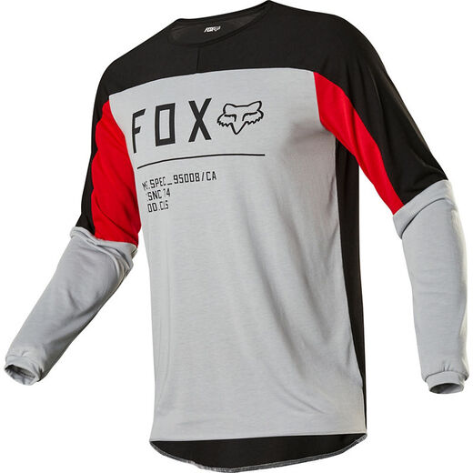 Мотоджерси Fox Legion DR Gain Jersey серое M (24554-006-M) pitbikemarket.ru