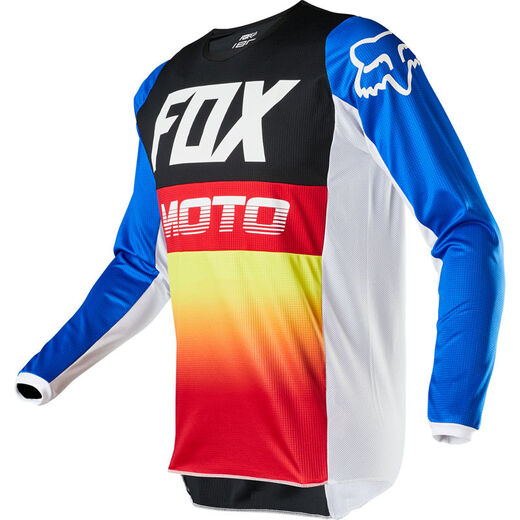 Мотоджерси подростковая Fox 180 Fyce Youth Jersey синее / красное S (24623-149-S) pitbikemarket.ru
