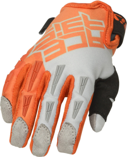 Acerbis перчатки детские CE MX X-K KID Orange/Grey, XL pitbikemarket.ru