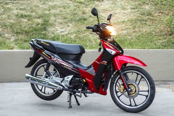 Скутеретта Motoland WAVE 125 куб. (красный) pitbikemarket.ru