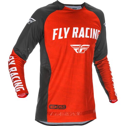 Джерси FLY RACING EVOLUTION DST красная/черная/белая 2021  M pitbikemarket.ru