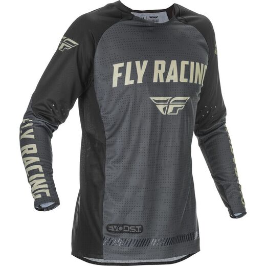 Джерси FLY RACING EVOLUTION DST серая/черная/белая 2021 M pitbikemarket.ru