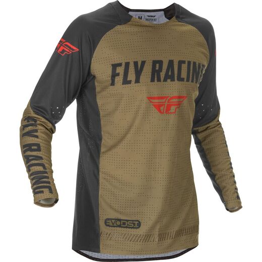 Джерси FLY RACING EVOLUTION DST хаки/черная/красная 2021 XL pitbikemarket.ru