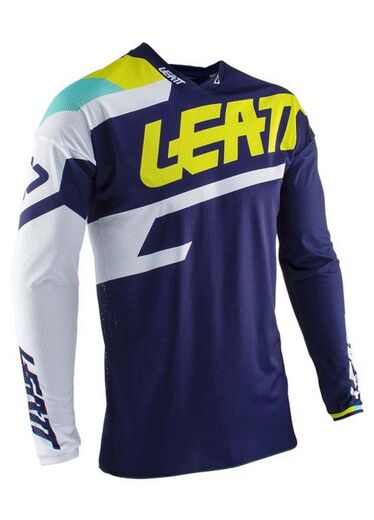Мотоджерси Leatt GPX 4.5 Lite Jersey синее XXL (5020001234) pitbikemarket.ru