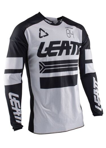 Мотоджерси Leatt GPX 4.5 X-Flow Jersey белое L (5020001332) pitbikemarket.ru