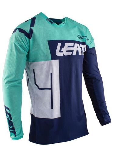 Мотоджерси детская Leatt GPX 3.5 Mini Jersey голубое XXS (100-110cm) (5020001890) pitbikemarket.ru