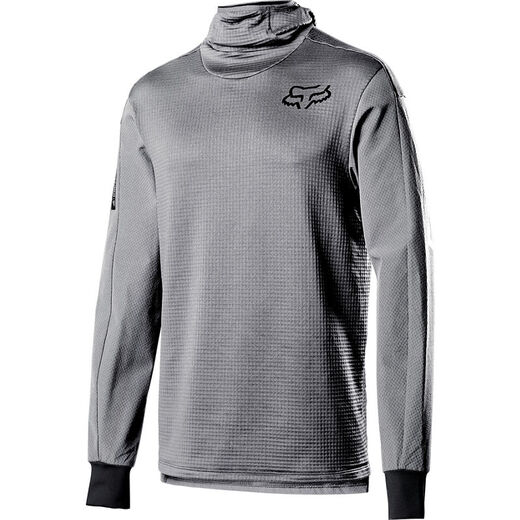 Мотоджерси Fox Defend Thermo Hooded Jersey серое M (23988-172-M) pitbikemarket.ru