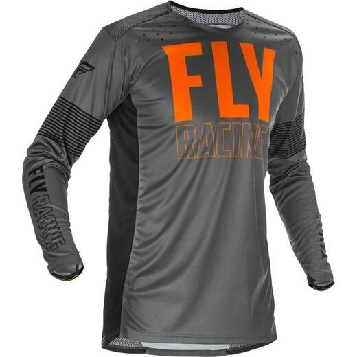 Джерси FLY RACING LITE серая/оранжевая/черная 2021 XXL pitbikemarket.ru