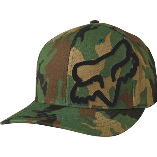 Бейсболка Fox Flex 45 Flexfit Hat камуфляж, S/M, 2021 (58379-027-S/M) pitbikemarket.ru
