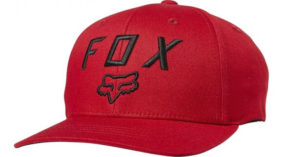 Бейсболка Fox Legacy Moth 110 Snapback красная, OS, 2021 (20762-555-OS) pitbikemarket.ru