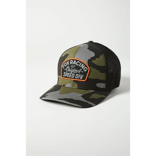Бейсболка Fox Og Camo Flexfit Hat зеленый камуфляж, L/XL, 2021 (27098-031-L/XL) pitbikemarket.ru