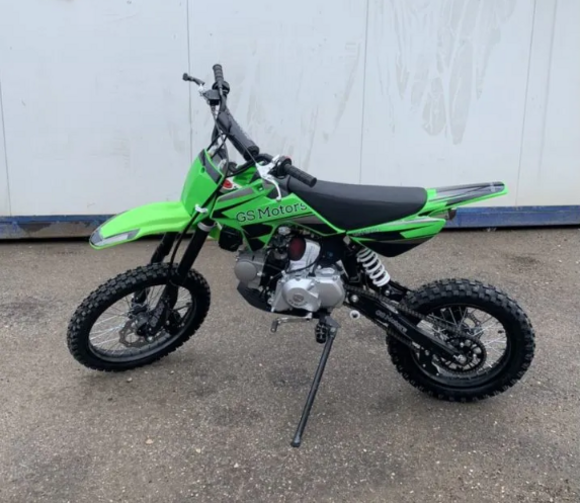 Питбайк Motoland GS Motors S12 17/14 зеленый pitbikemarket.ru