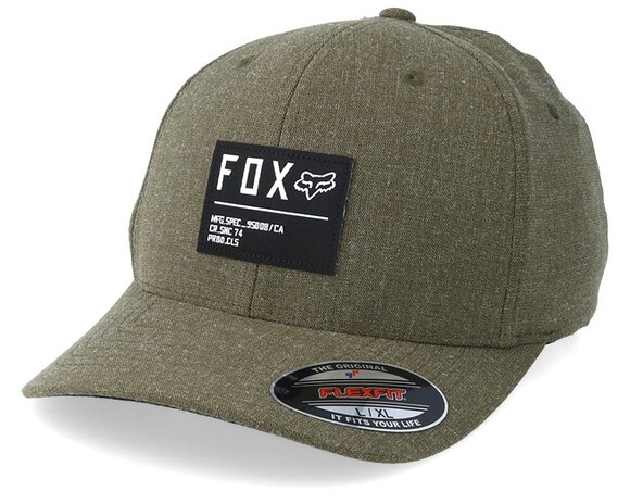 Бейсболка Fox Transposition Flexfit Hat оливковый зеленый, L/XL, 2021 (23688-099-L/XL) pitbikemarket.ru