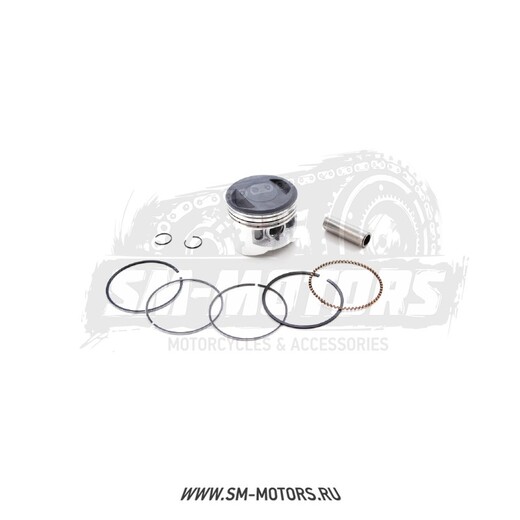 Поршень двиг. YX140 см3 d-56 p-13 в сборе  SM-PARTS pitbikemarket.ru