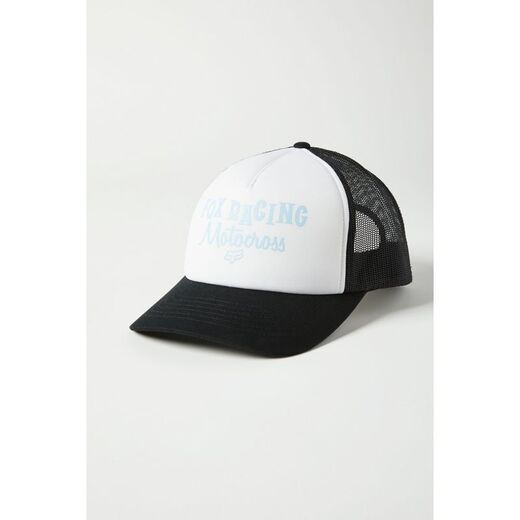 Бейсболка женская Fox Moto Inn Trucker голубая, OS, 2021 (27077-271-OS) pitbikemarket.ru