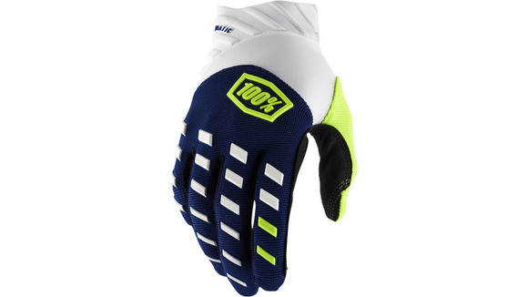 Мотоперчатки 100% Airmatic Glove (Navy/White, M, 2022 (10000-00016)) pitbikemarket.ru