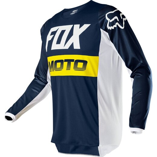 Мотоджерси подростковая Fox 180 Fyce Youth Jersey синее S (24623-007-S) pitbikemarket.ru