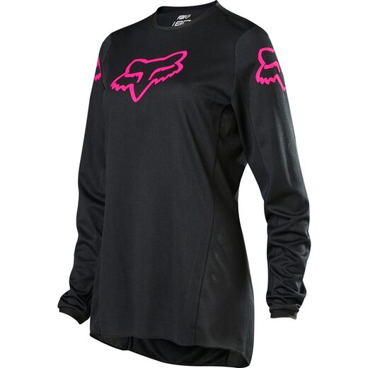 Мотоджерси подростковая Fox 180 Prix Youth Girls Jersey черное / розовое S (23956-285-S) pitbikemarket.ru