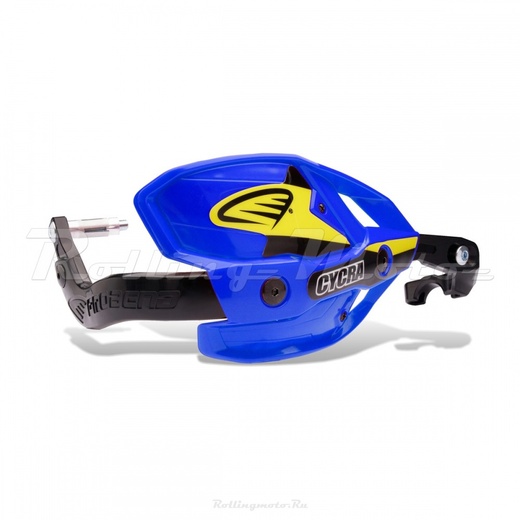 Защита рук эндуро + крепеж на руль CYCRA ULTRA PROBEND HCM 1-1/8" синяя pitbikemarket.ru