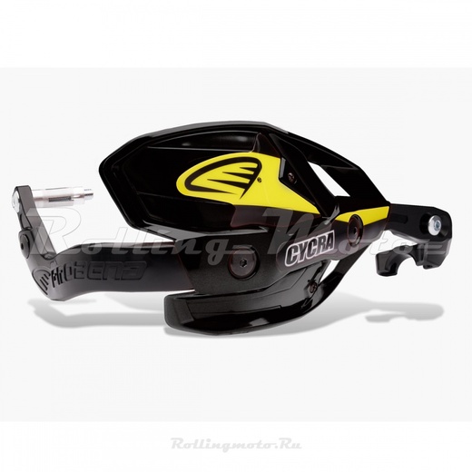 Защита рук эндуро + крепеж на руль CYCRA ULTRA PROBEND HCM 1-1/8" черная pitbikemarket.ru
