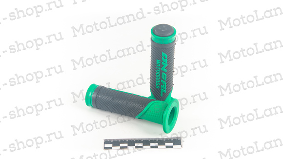 Ручки руля ZX-459 зеленые/черные pitbikemarket.ru