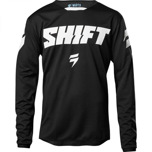 Мотоджерси Shift White Ninety Seven Jersey черное S (19323-001-S) pitbikemarket.ru