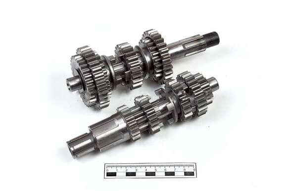 Комплект валов КПП в сборе двиг. ZS CB250D-G (воздушный) OEM pitbikemarket.ru