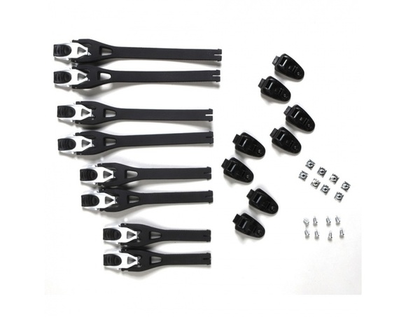 Стрепы к мотоботам Fox Comp 5Y/3Y Buckle/Strap Kit Black (91610-001-NS) pitbikemarket.ru