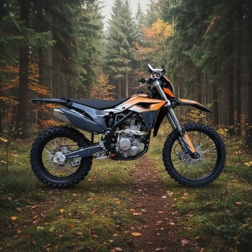 Кроссовый мотоцикл BSE Z7 Orange Neon (ZS174MN-3) pitbikemarket.ru