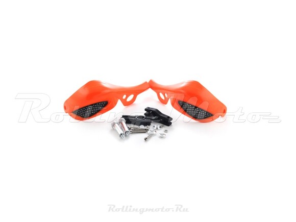 Защита рук (пара) HP02 оранжевые SM-PARTS pitbikemarket.ru