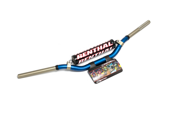 Руль Renthal TwinWall Villopoto-Stewart-Hon Crf 2019+ Blue pitbikemarket.ru