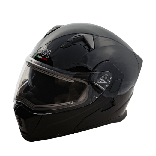 Шлем AiM JK906 Black Glossy, XXL pitbikemarket.ru