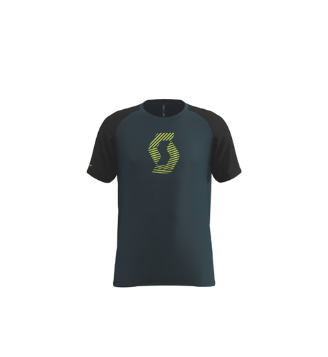 Футболка 10 Icon Raglan сумеречно-синяя/чёрная M pitbikemarket.ru