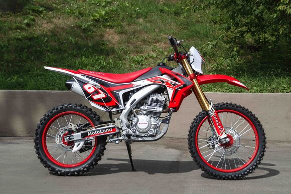 Мотоцикл Motoland XR250 Красный pitbikemarket.ru