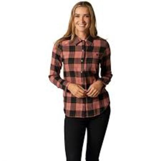 Рубашка женская Fox Pines Flannel Женский, M, розовый, 2020 (25703-345-M) pitbikemarket.ru
