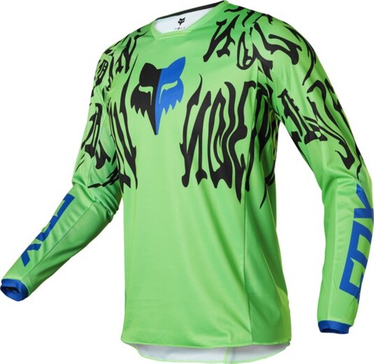 Мотоджерси Fox 180 Peril Jersey (Flow Green, XL, 2022 (28150-395-XL)) pitbikemarket.ru