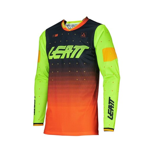 Мотоджерси Leatt Moto 4.5 Lite Jersey (Citrus, M, 2024 (5024080441)) pitbikemarket.ru