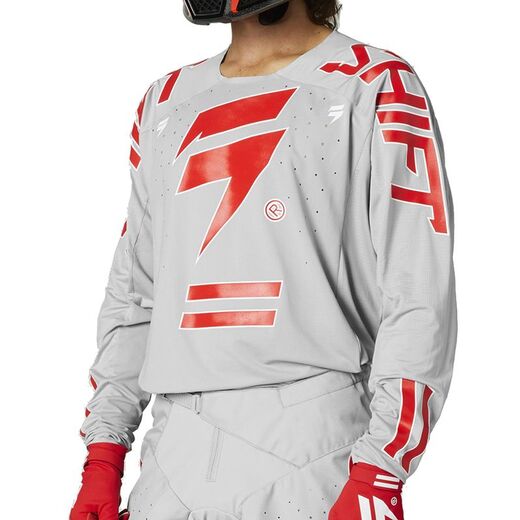 Мотоджерси Shift Black Label King Jersey Grey/Red, M, 2021 (26177-037-M) pitbikemarket.ru